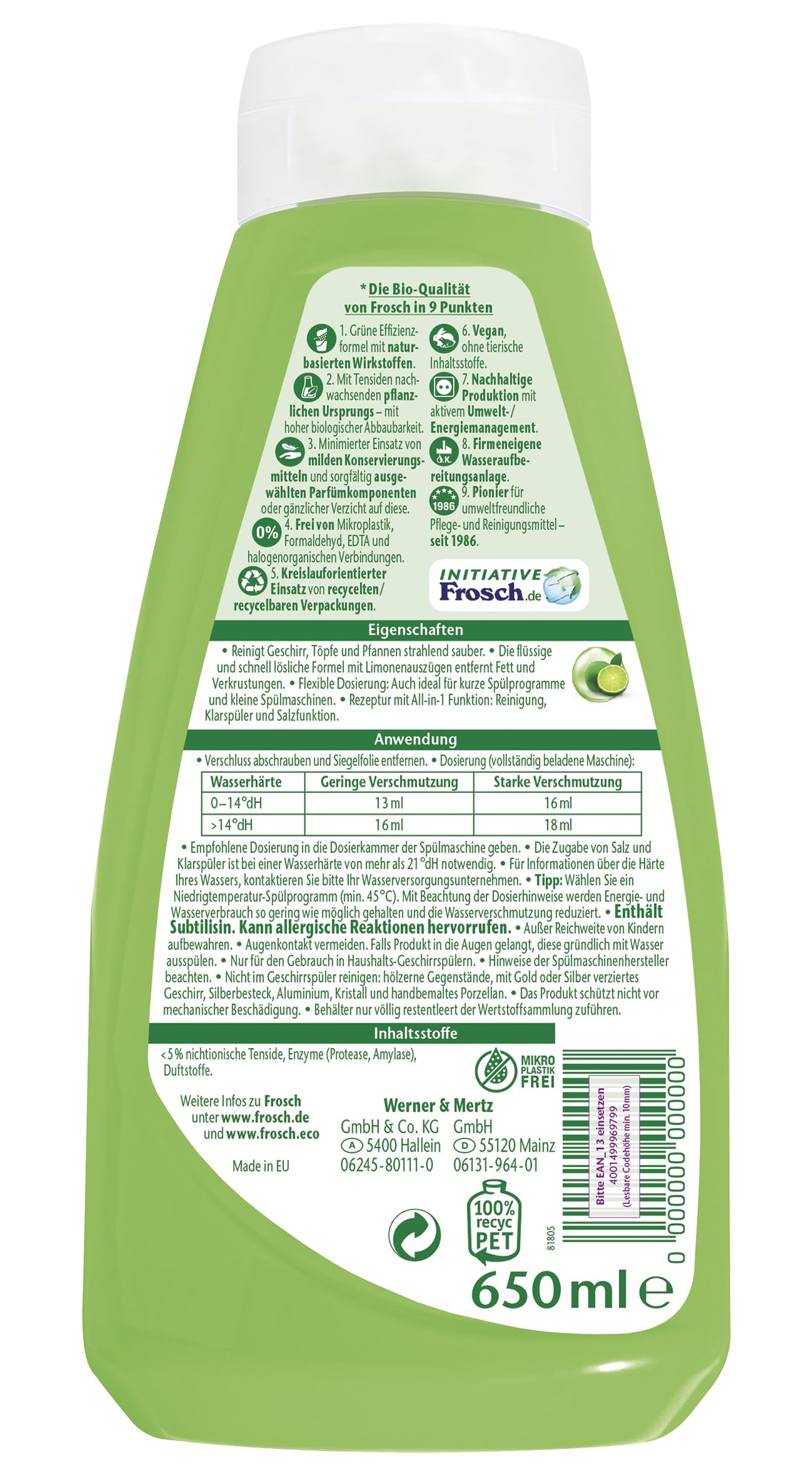 frosch-all-in-1-geschirrsp-l-gel-limone-650ml-sp-lgel image 2