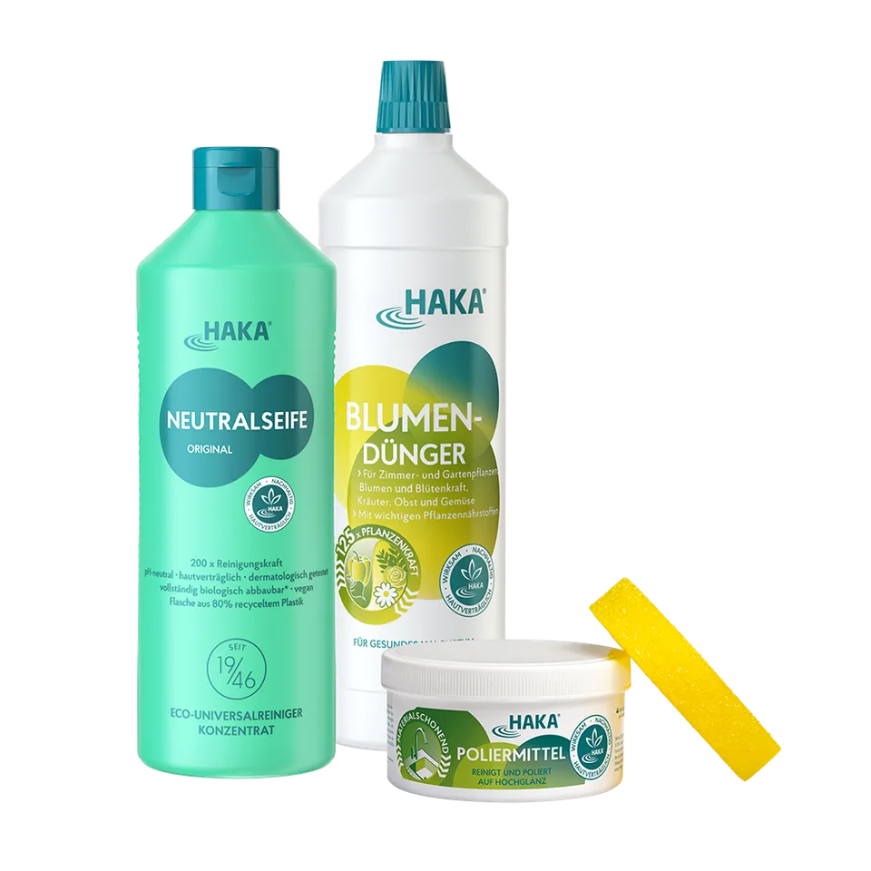 haka-neutralseife-set-gartenfreude-putzset-3-teilig-vegan image 1