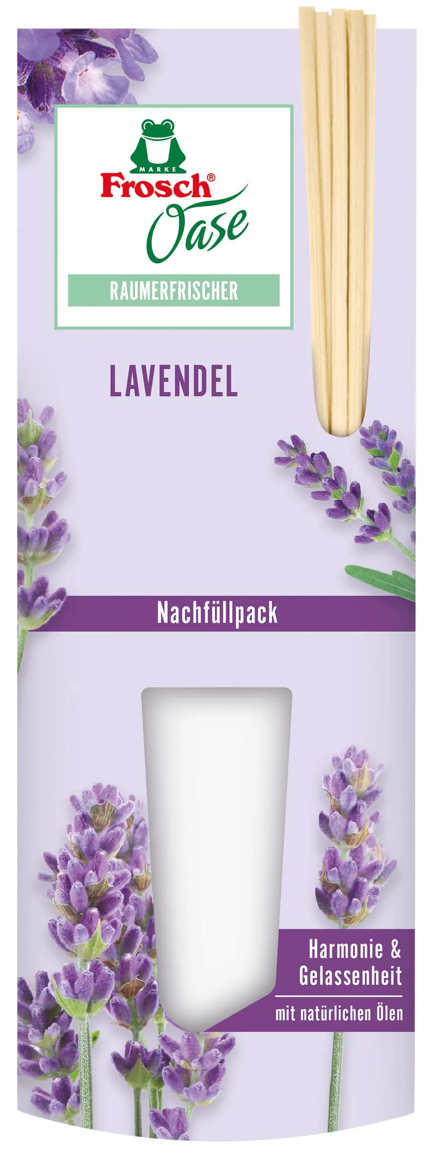 frosch-oase-raumerfrischer-lavendeltraum-nachf-llpack-90ml image 1