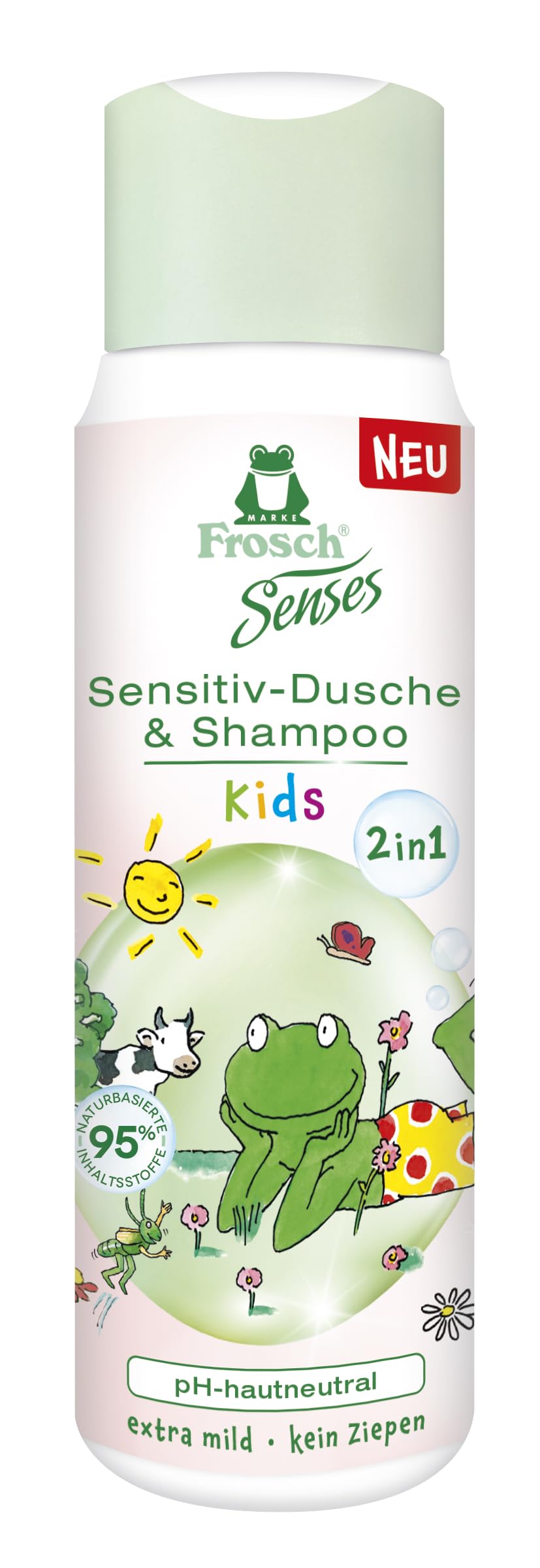 frosch-senses-kinder-duschgel-shampoo-300-ml-panthenol image 3