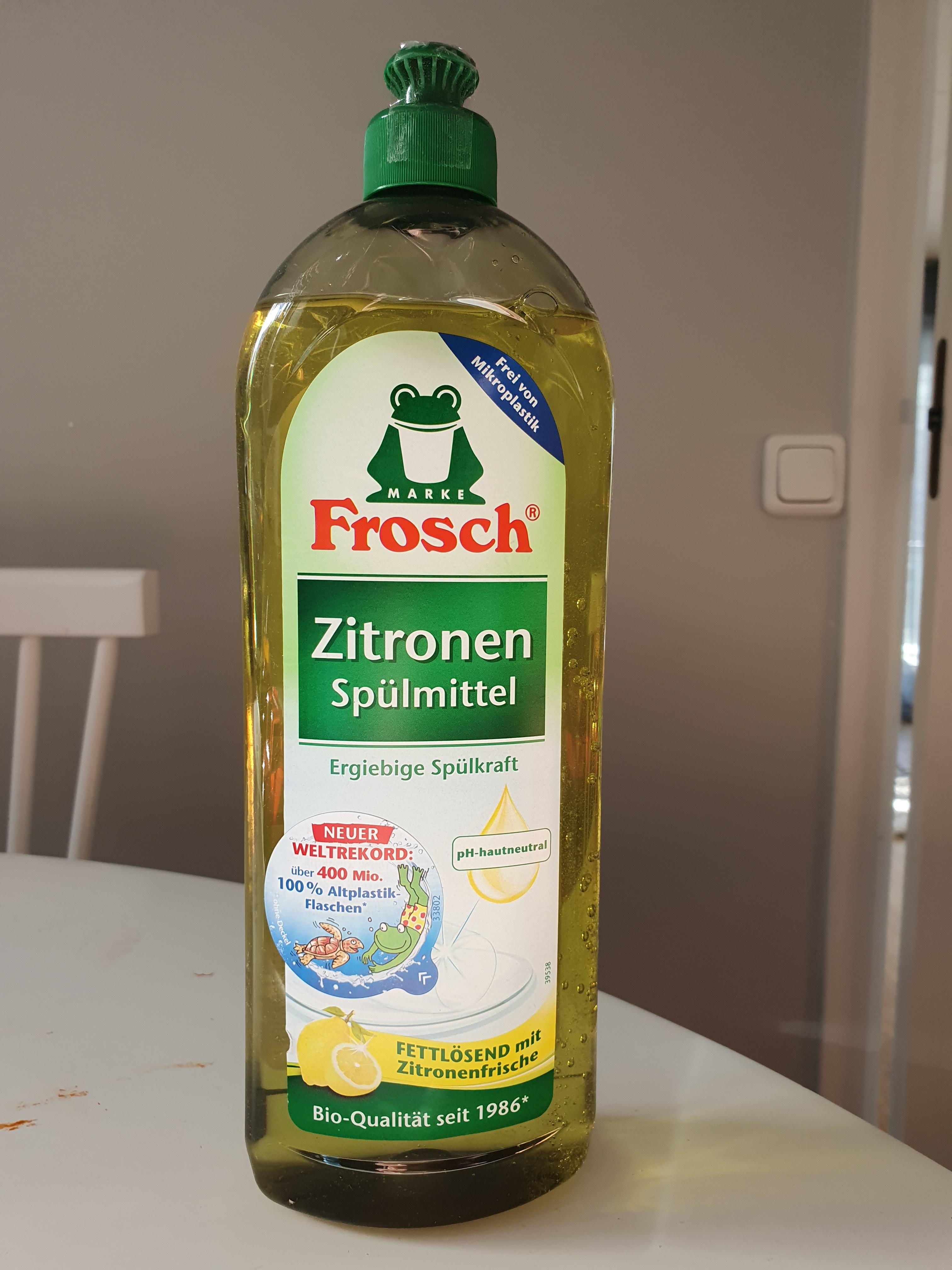 Gute Fettlösekraft