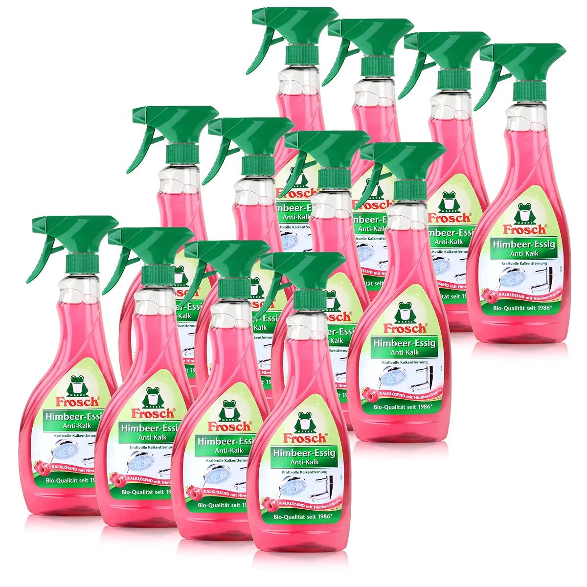 frosch-himbeer-essig-anti-kalk-reiniger-12x500-ml-spray image 1