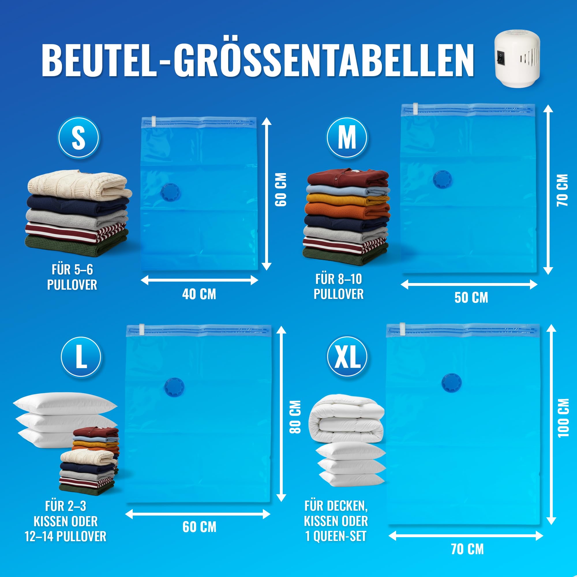allyson-vakuumbeutel-16er-mit-pumpe-kleidung-bettdecken image 2