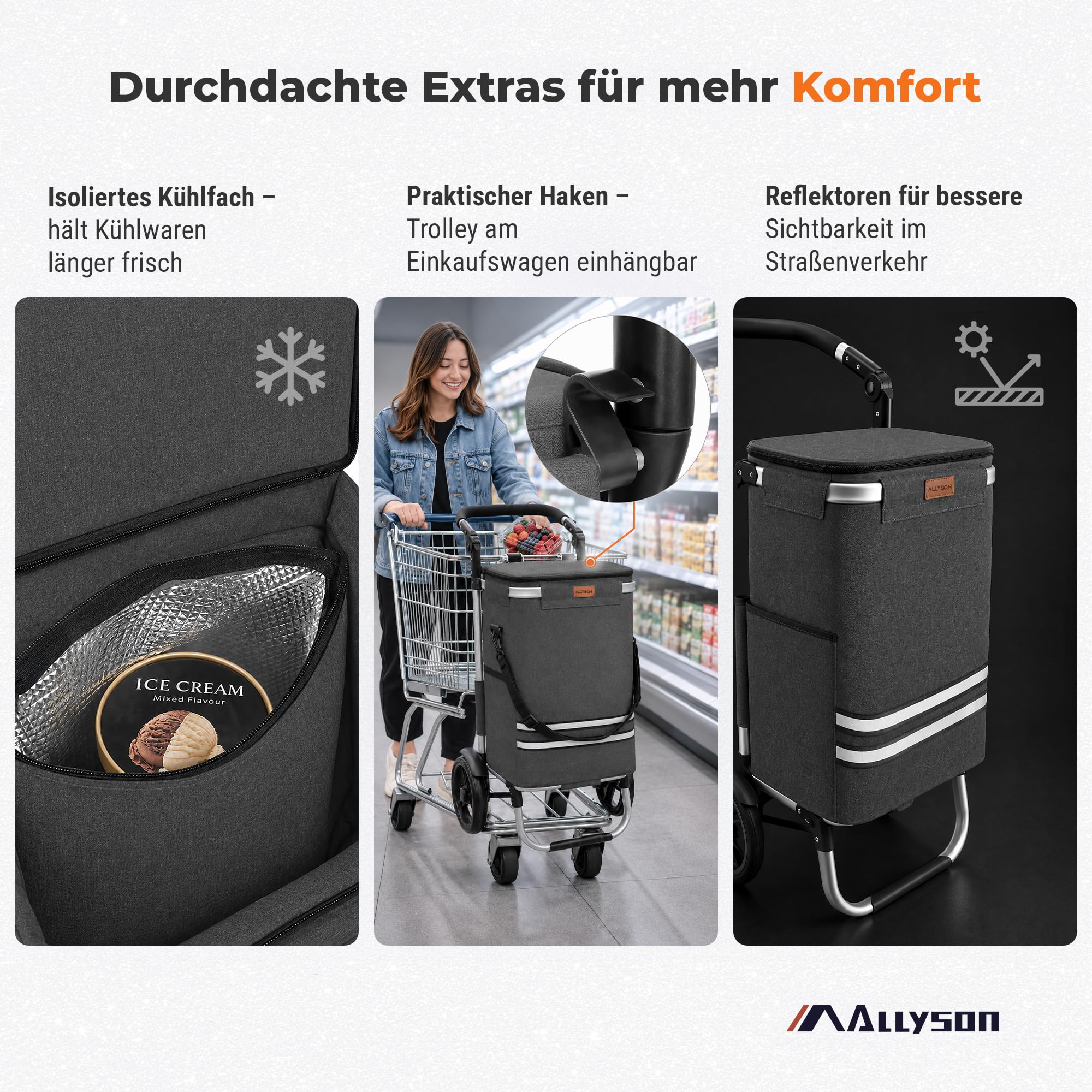 allyson-einkaufstrolley-56-l-grau-klappbar-wasserdicht image 6
