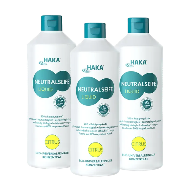 haka-neutralseife-liquid-citrus-3x1l-set-mit-zitrusduft image 1