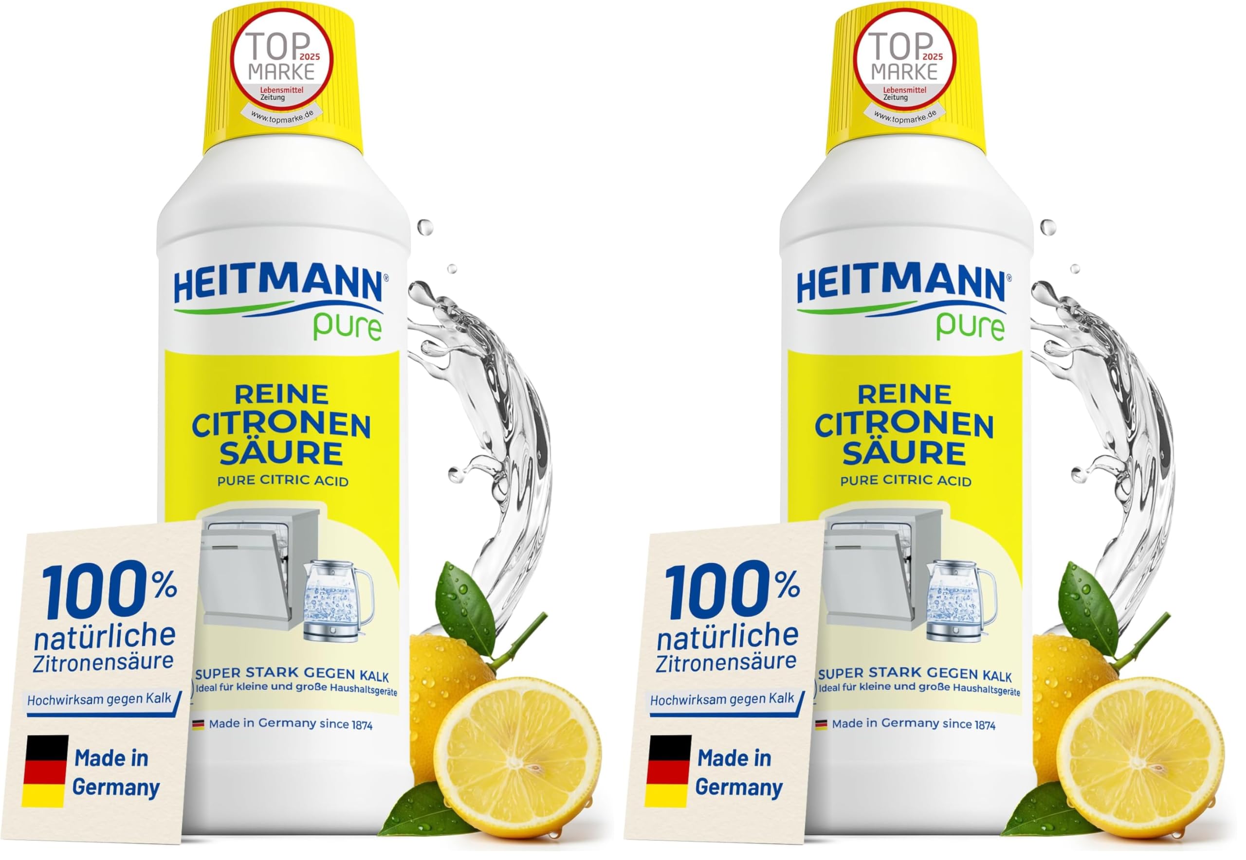 heitmann-pure-reine-citronens-ure-fl-ssig-2x500ml-entkalker image 1