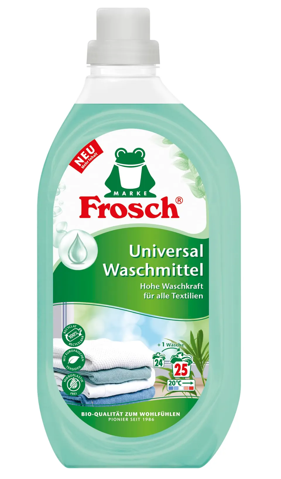 frosch-aloe-vera-sensitiv-waschmittel-1-5-l-hypoallergen image 1