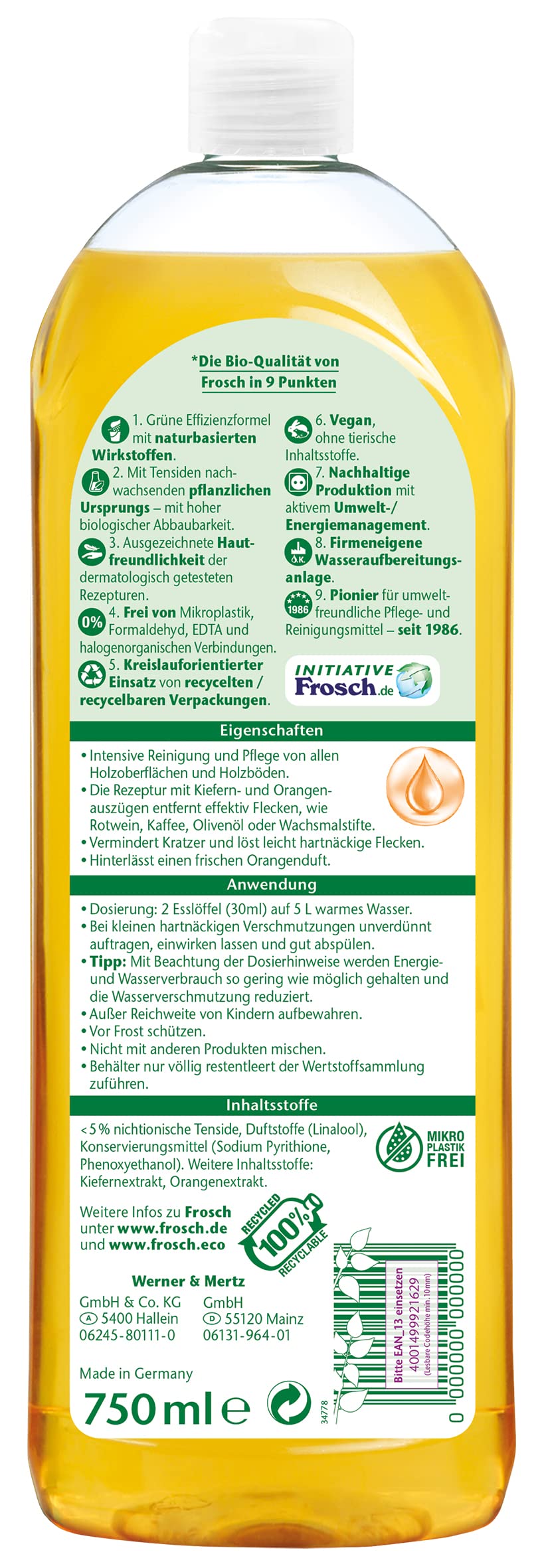 frosch-holz-reiniger-kiefer-750-ml-spr-hflasche image 2
