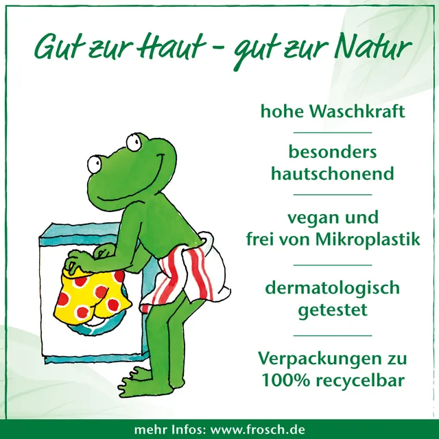 frosch-fein-woll-waschbalsam-mandel-1-44-l-f-r-wolle image 1