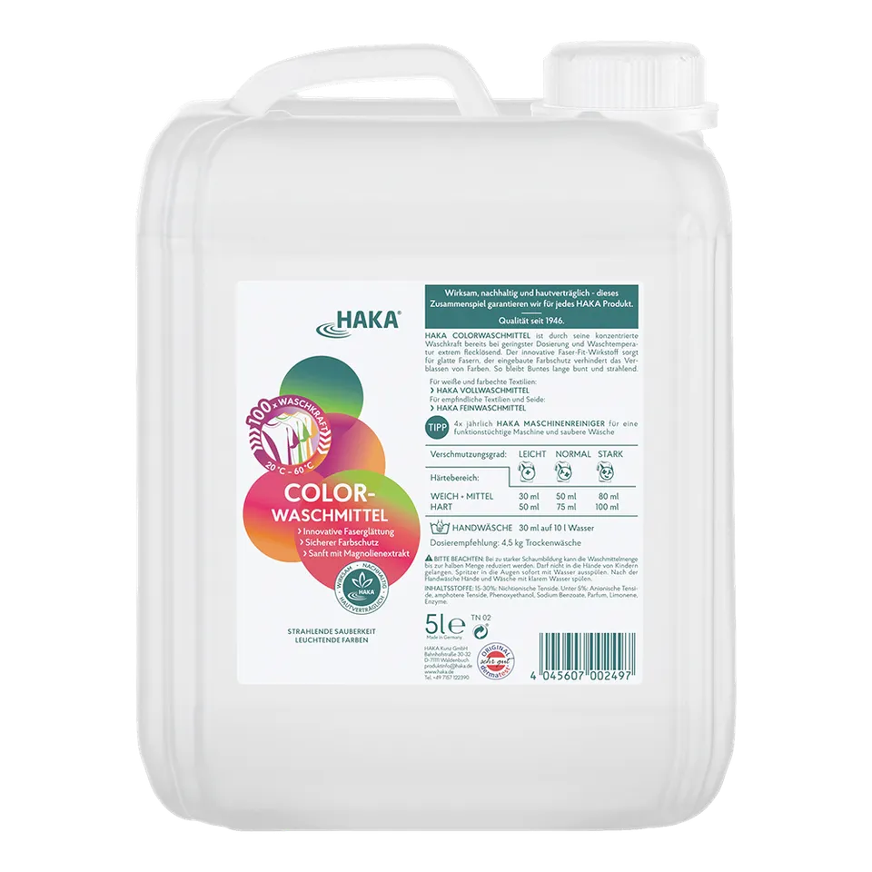 haka-neutralseife-colorwaschmittel-5l-kanister-100wl-farbschutz image 1