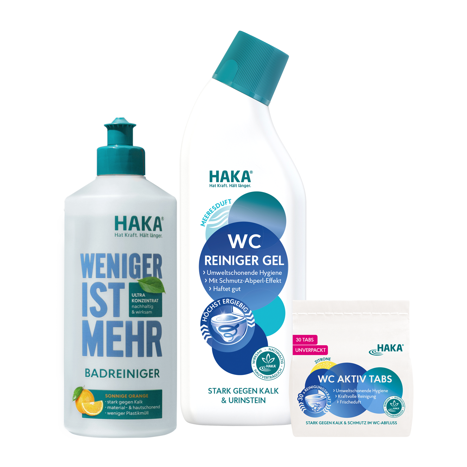 haka-neutralseife-bad-wc-set-3-teilig-orange-zitrone-meer image 1