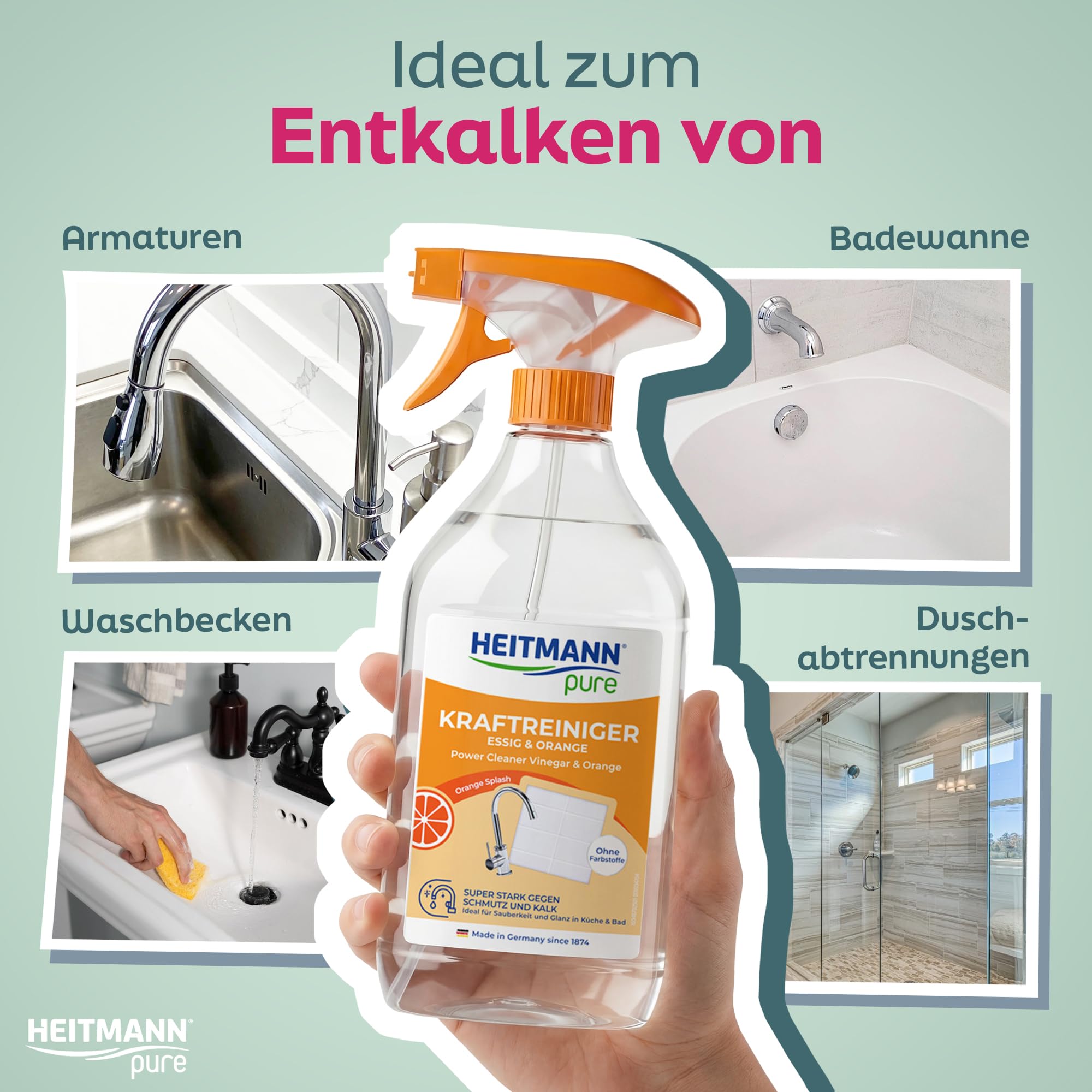 heitmann-pure-kraftreiniger-essig-orange-allzweckreiniger-500-ml image 3