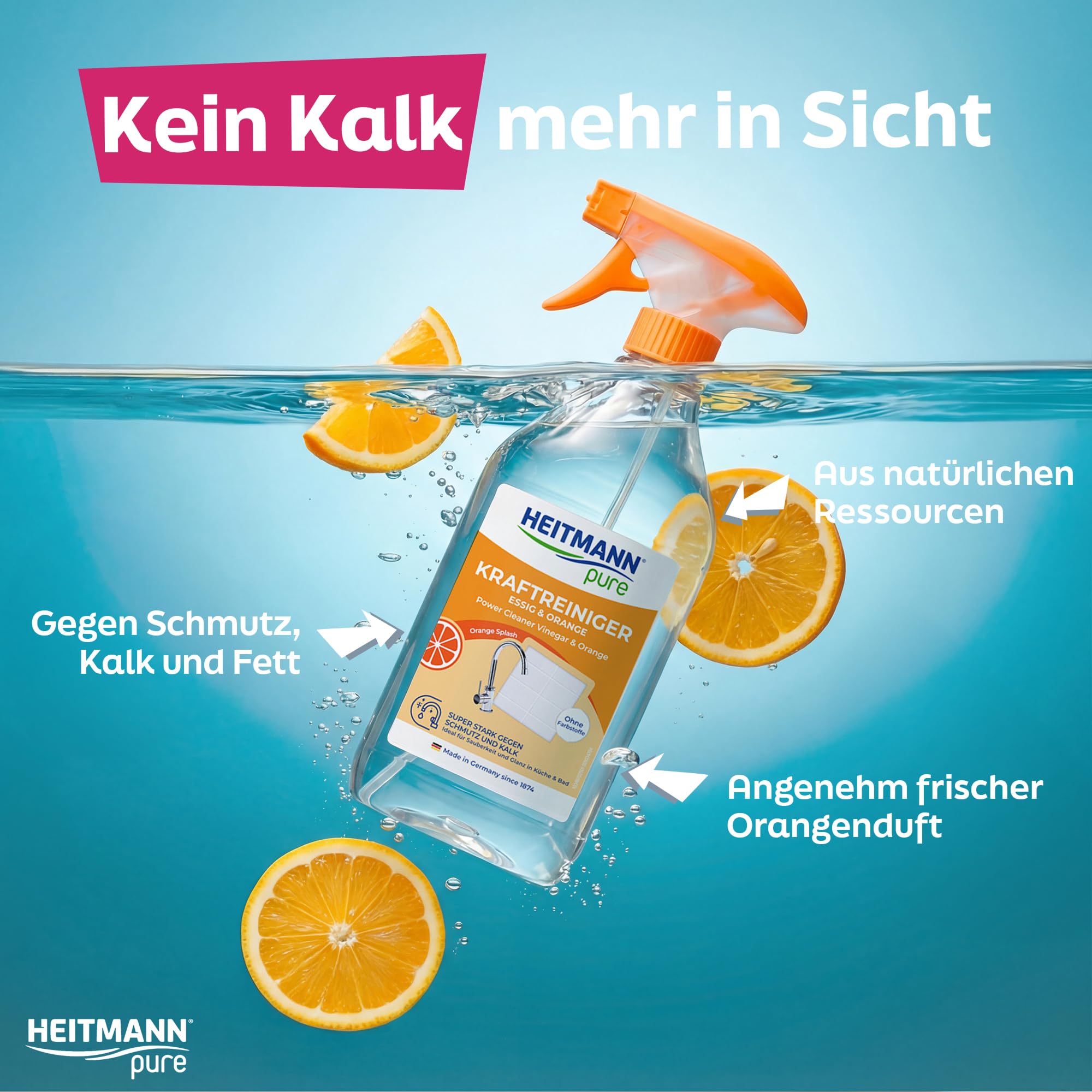 heitmann-pure-kraftreiniger-essig-orange-allzweckreiniger-500-ml image 4