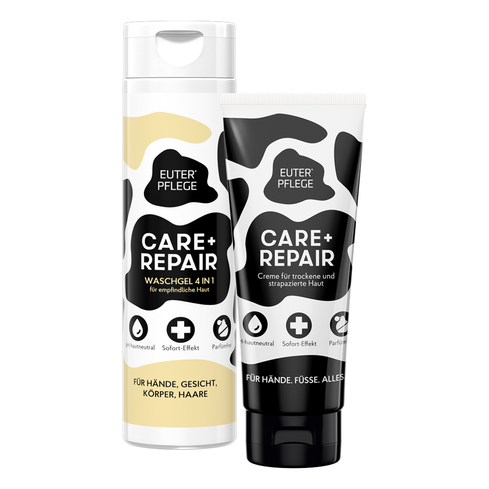 haka-euterpflege-care-repair-basis-set-waschgel-creme-parf-mfrei image 1