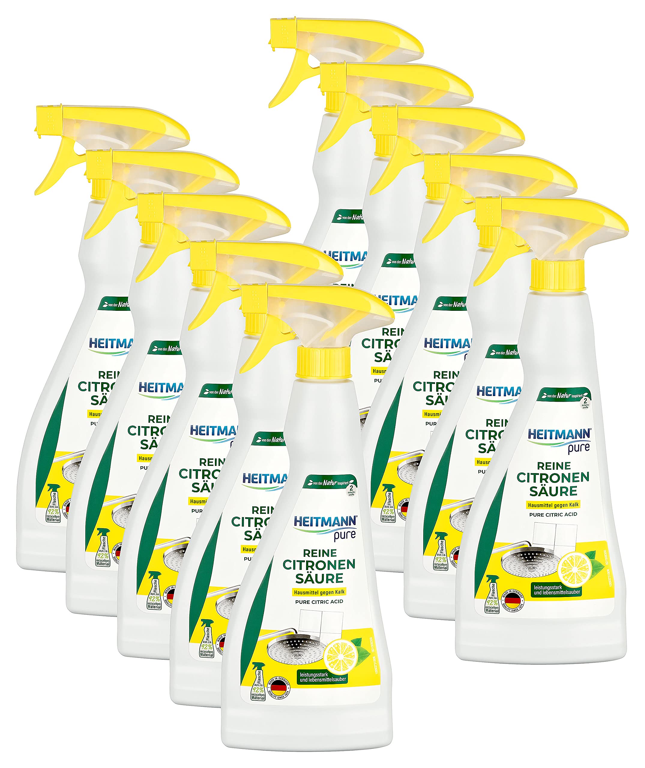 heitmann-pure-citronens-ure-spray-10x500ml-entkalker image 1