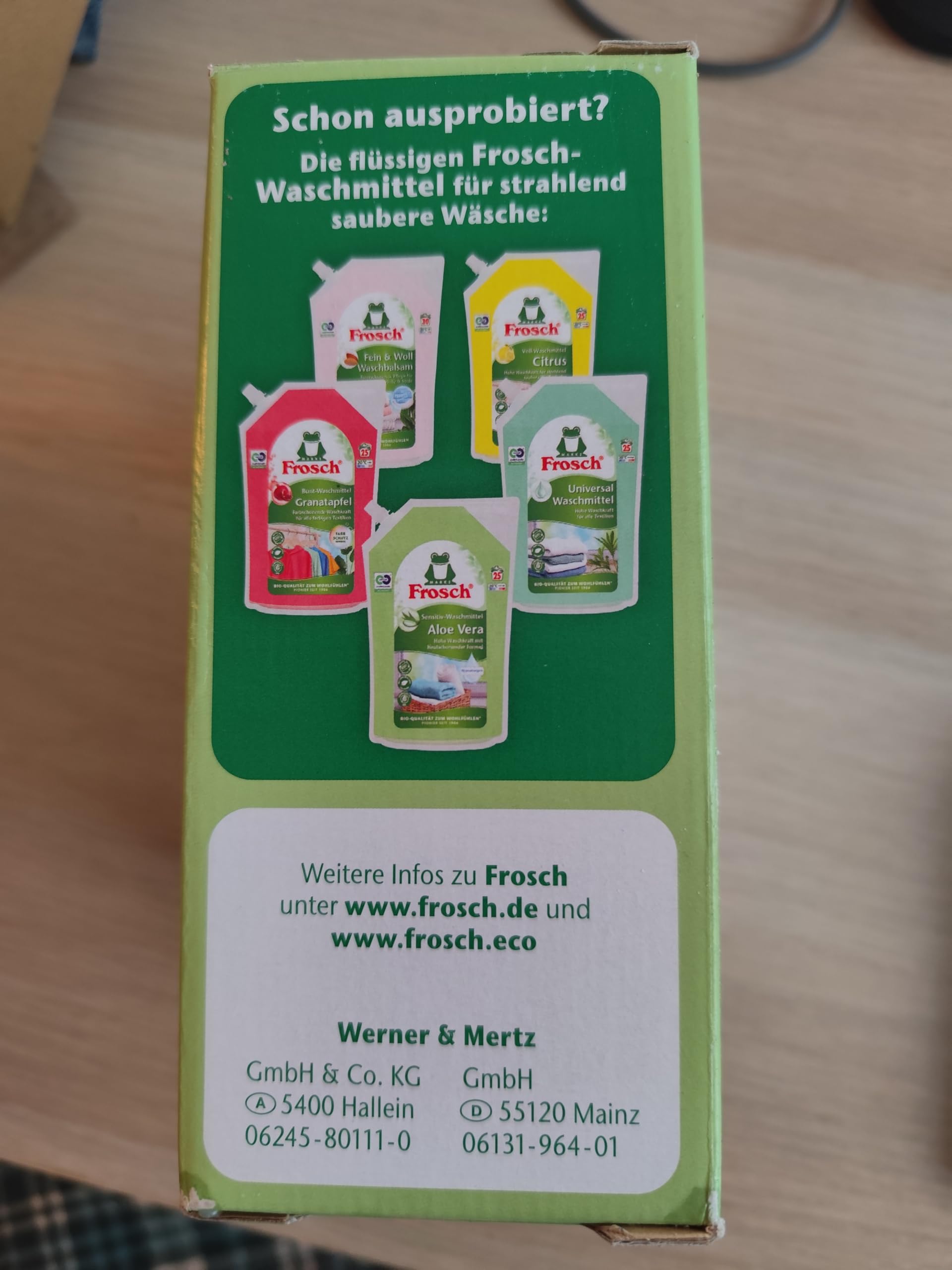 frosch-aloe-vera-sensitiv-waschpulver-1-45-kg-f-r-haut image 1