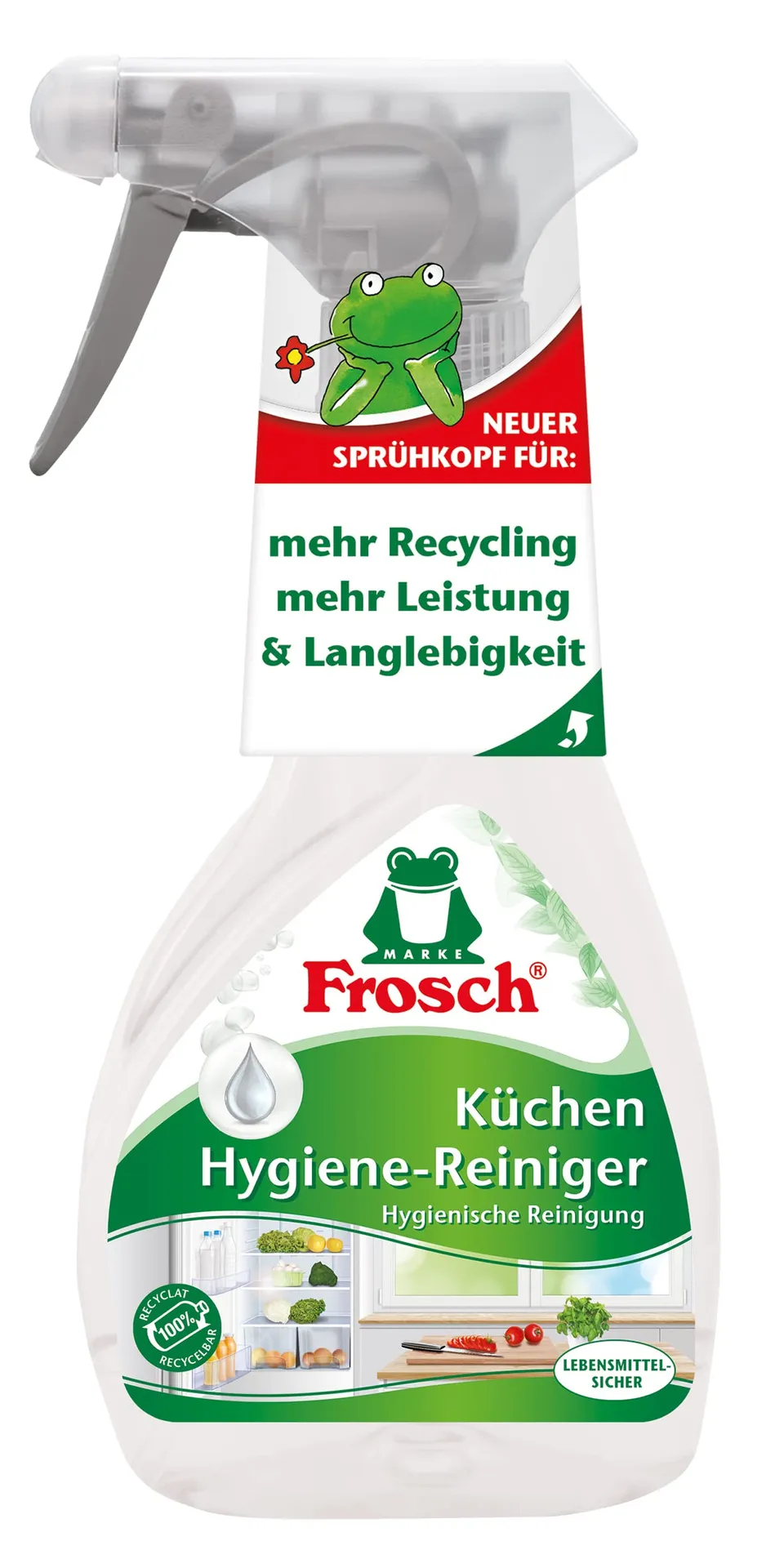 frosch-k-chen-hygiene-reiniger-300-ml-wacholder-vegan image 1