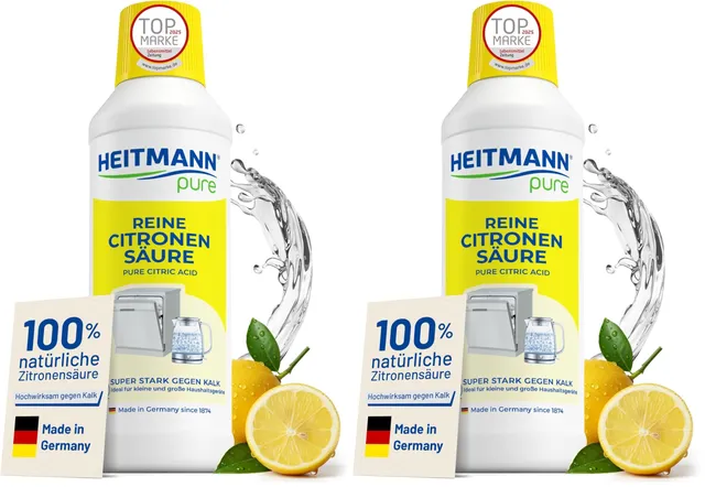 heitmann-pure-reine-citronens-ure-fl-ssig-2x500ml-entkalker image 1