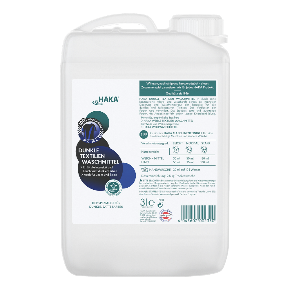 haka-neutralseife-dunkle-textilien-waschmittel-3l-100wl-mild image 1