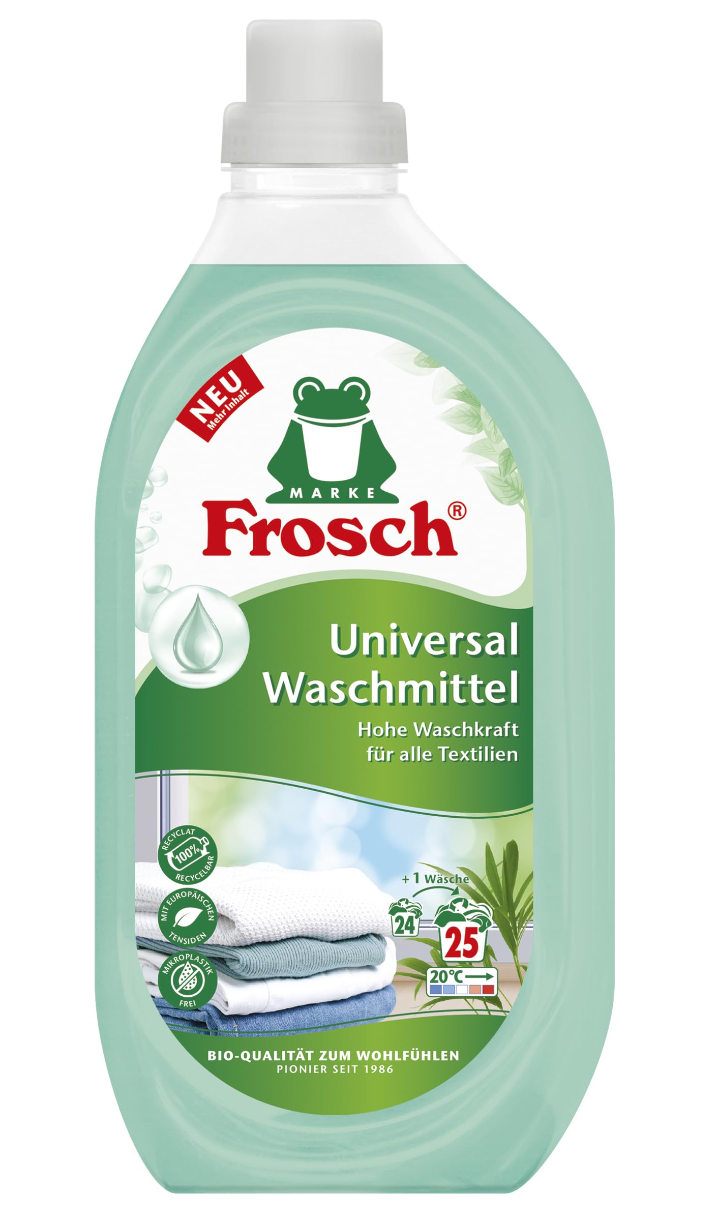 frosch-aloe-vera-sensitiv-waschmittel-1-5-l-hypoallergen image 1