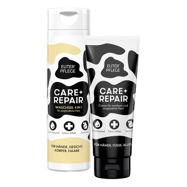 haka-euterpflege-care-repair-basis-set-waschgel-creme-parf-mfrei image 1