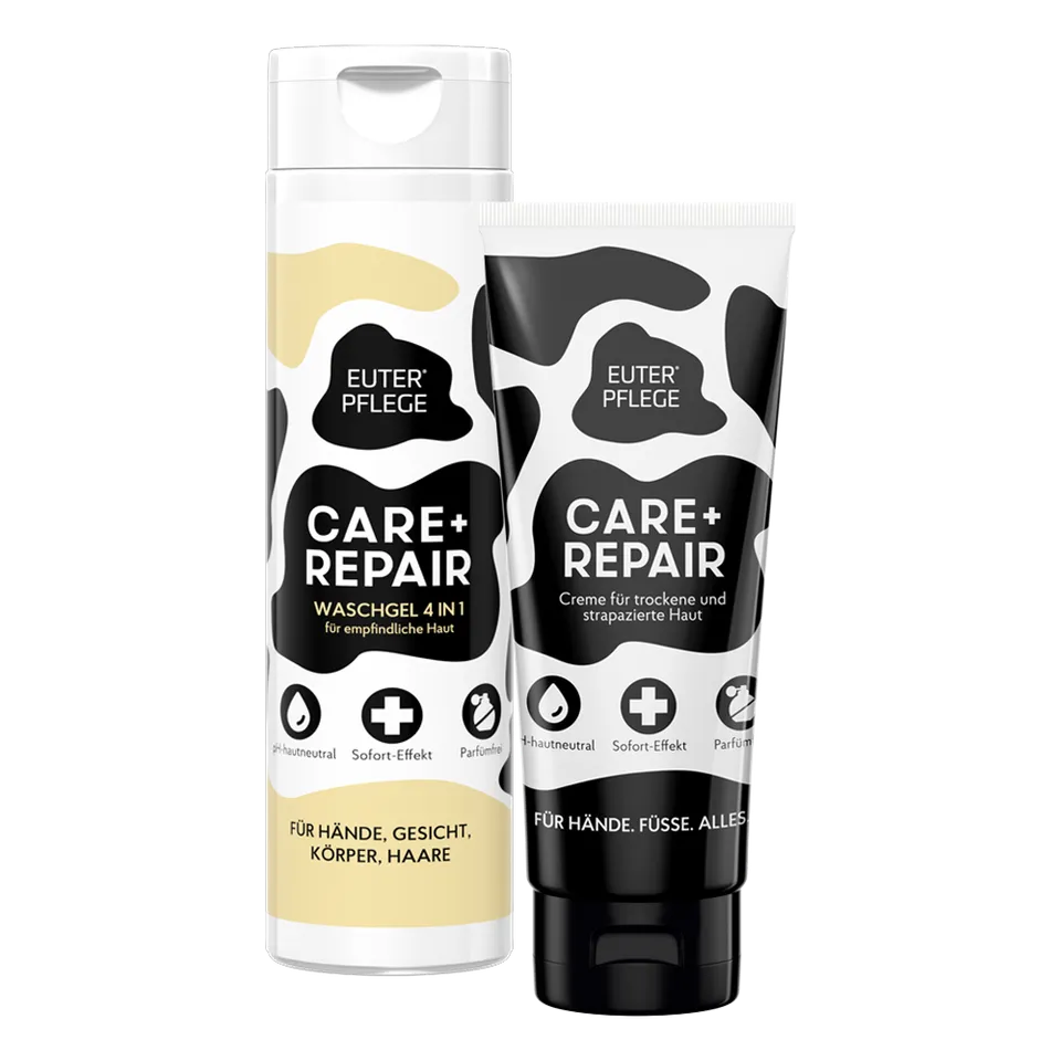 haka-euterpflege-care-repair-basis-set-waschgel-creme-parf-mfrei image 1