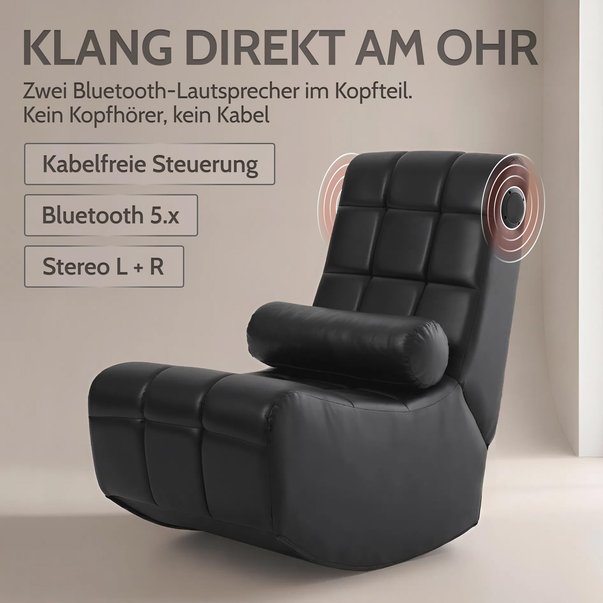 allyson-relaxsessel-lounge-fernsehsessel-schwarz-bluetooth-usb image 2