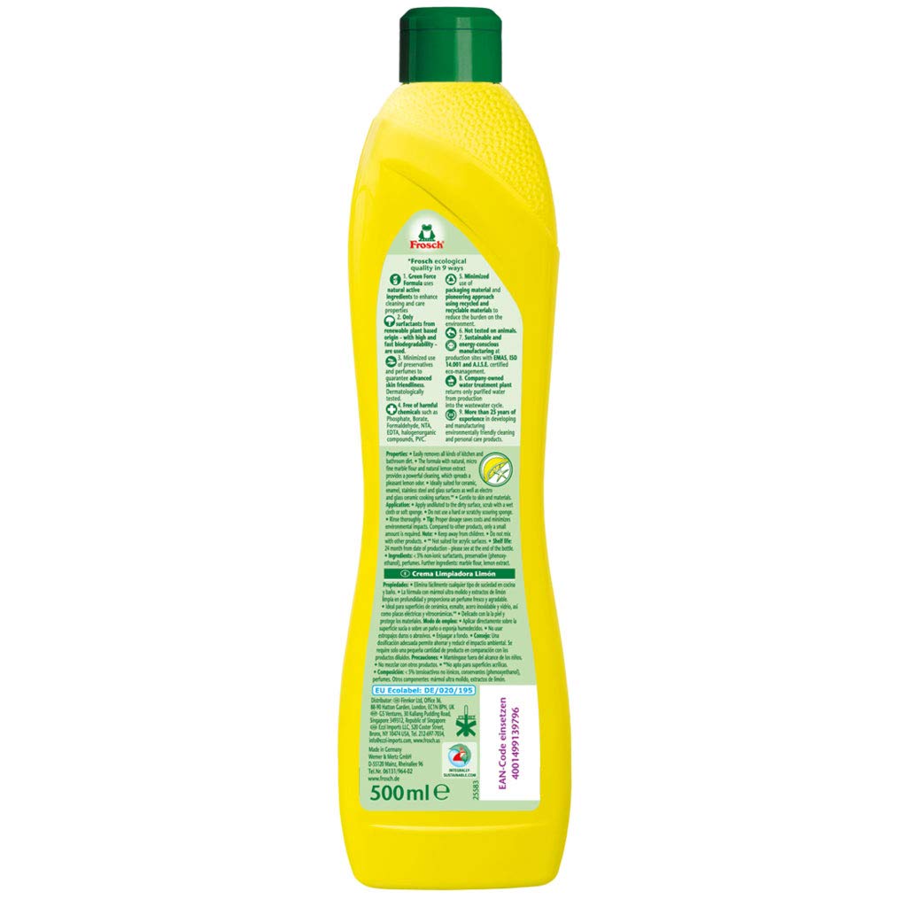frosch-natur-lemon-topfreiniger-creme-scheuermilch-2x500ml-zitrone image 3