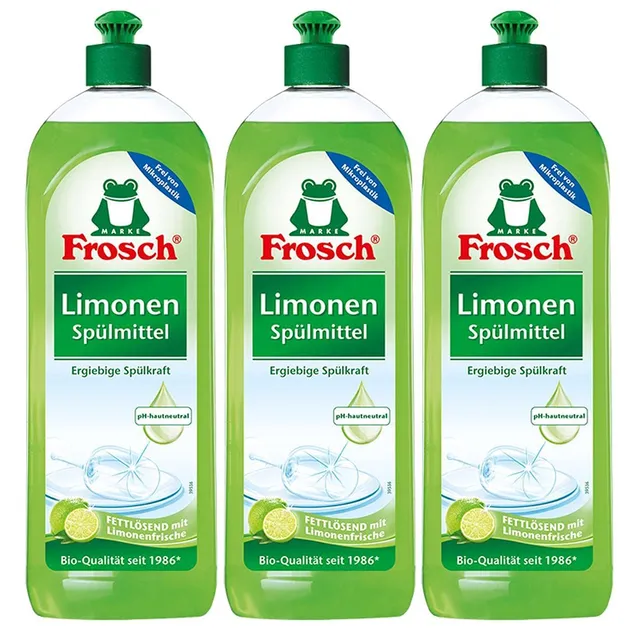 frosch-sp-lmittel-limone-3x-750-ml-fettl-send image 1