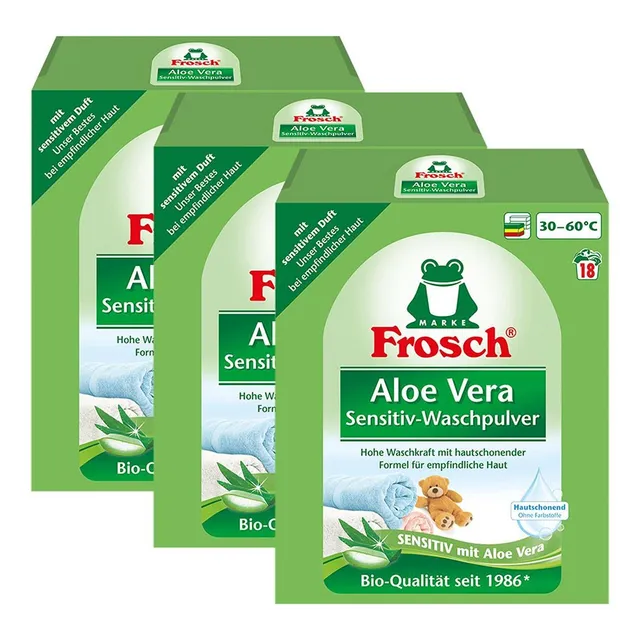 frosch-aloe-vera-color-waschpulver-1-35-kg-3er-pack-sensitiv image 1