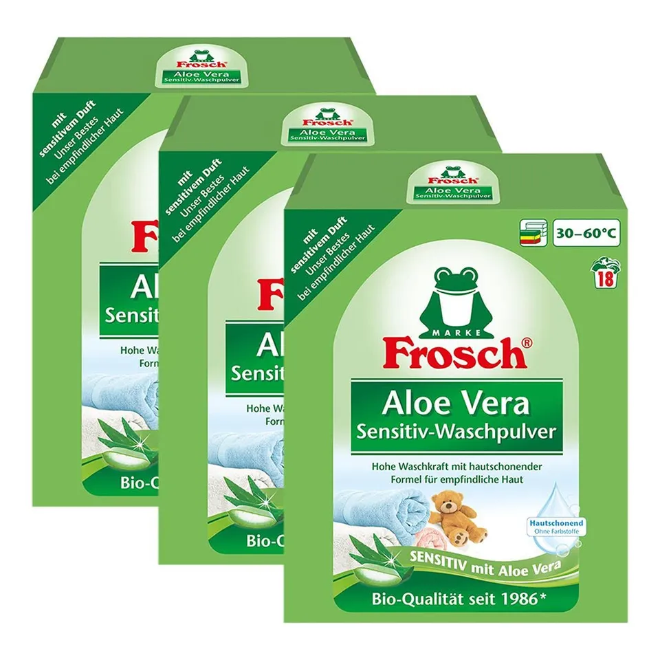frosch-aloe-vera-color-waschpulver-1-35-kg-3er-pack-sensitiv image 1