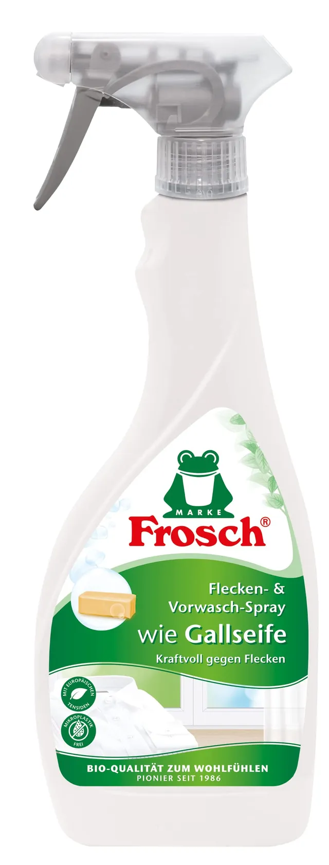 frosch-wie-gallseife-flecken-vorwaschspray-500ml-vegan image 1