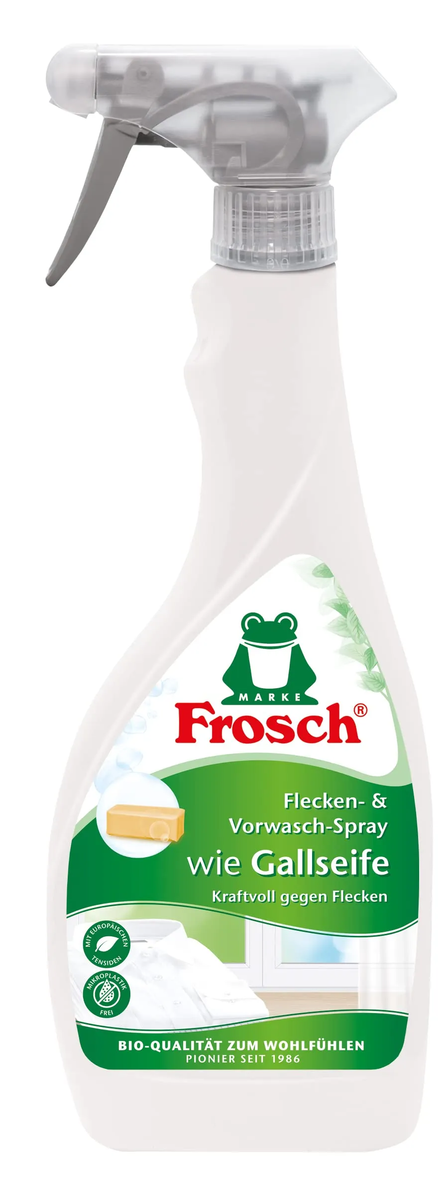 frosch-wie-gallseife-flecken-vorwaschspray-500ml-vegan image 1