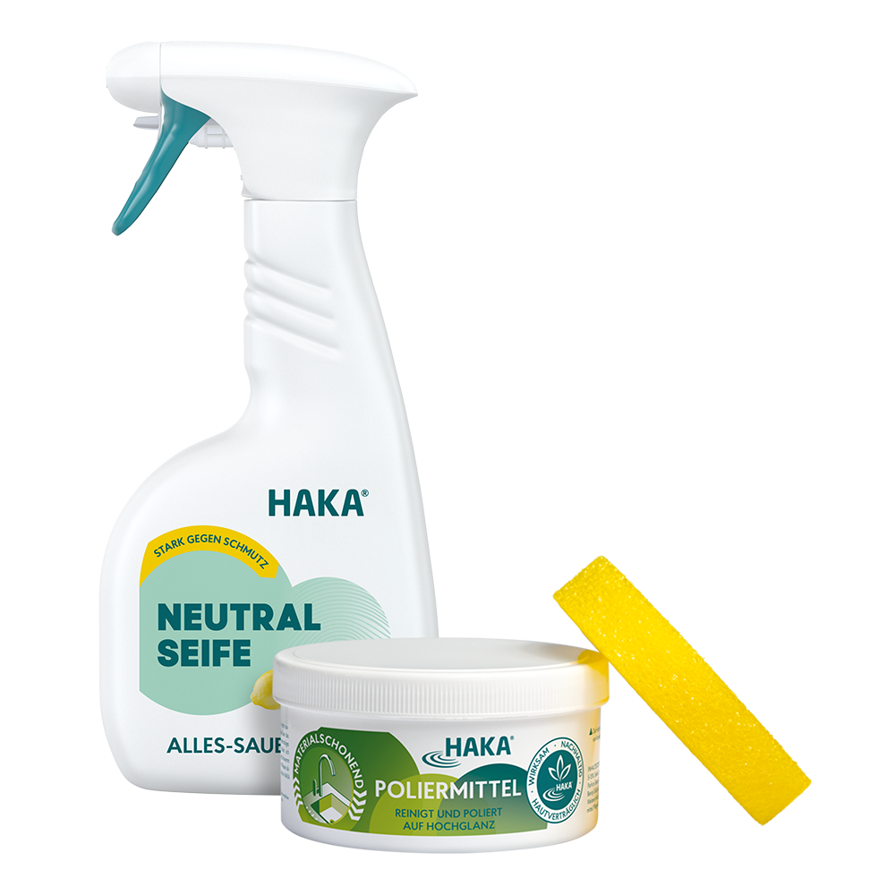 haka-neutralseife-reinigen-glanz-reiniger-set-spray-politur image 1