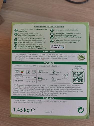 frosch-aloe-vera-sensitiv-waschpulver-1-45-kg-f-r-haut image 8