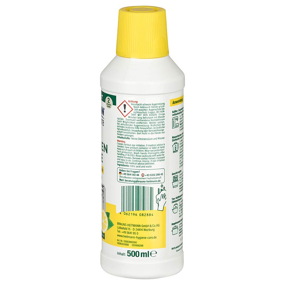 heitmann-pure-reine-citronens-ure-fl-ssig-10x500-ml-entkalker image 2