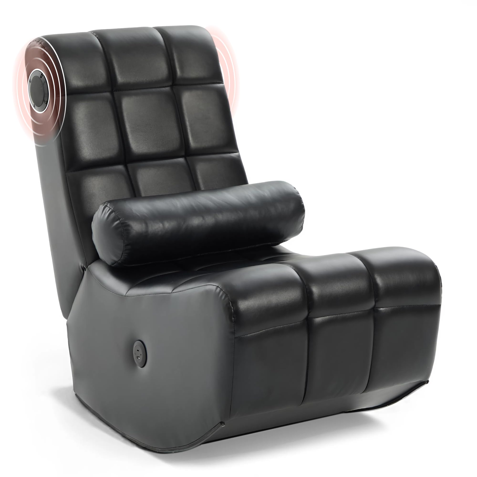 allyson-relaxsessel-lounge-fernsehsessel-schwarz-bluetooth-usb image 1