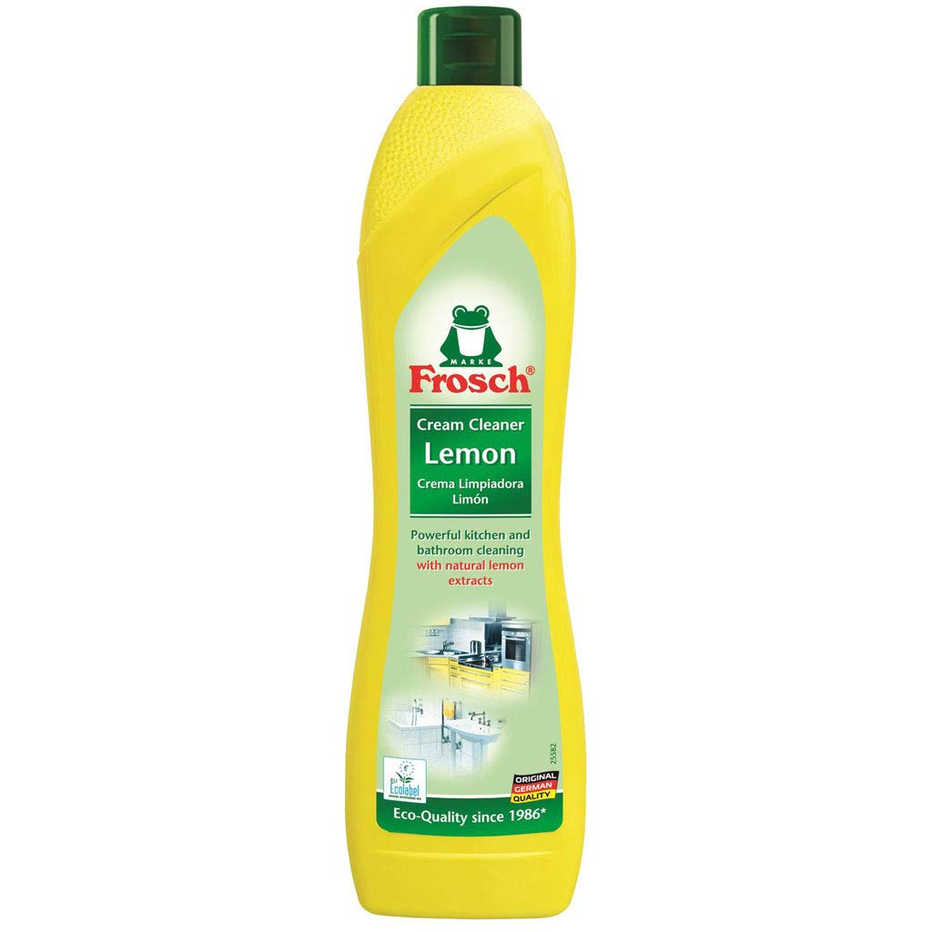 frosch-natur-lemon-topfreiniger-creme-scheuermilch-2x500ml-zitrone image 2