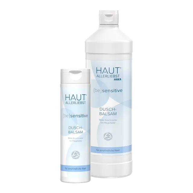 haka-euterpflege-dusch-balsam-set-sanft-250-ml-1-l-vegan image 1