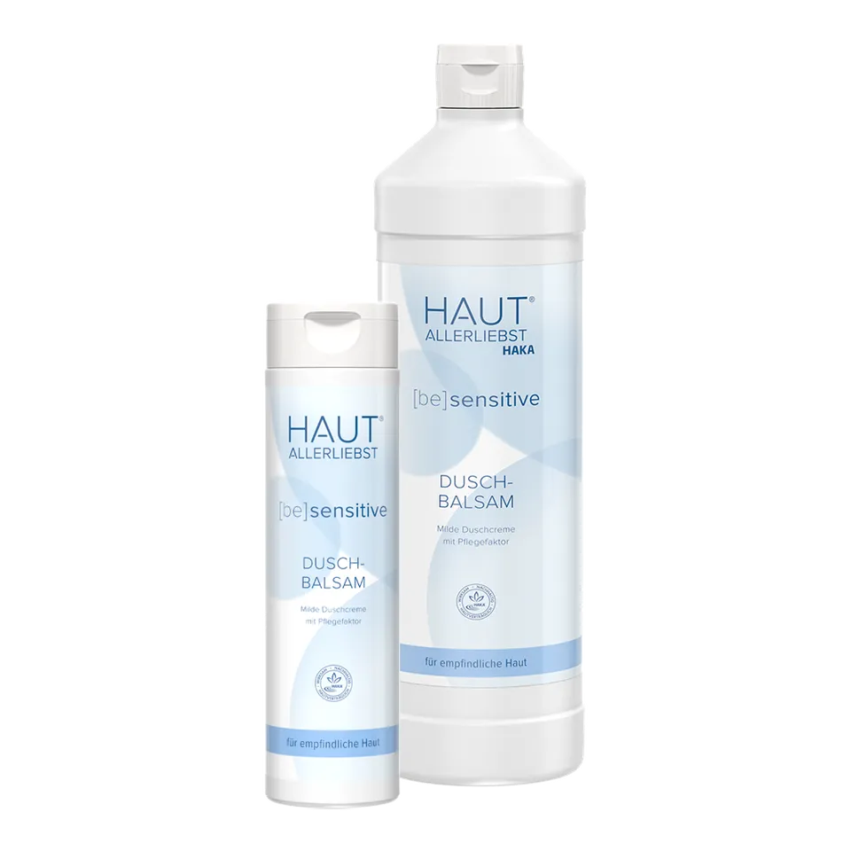 haka-euterpflege-dusch-balsam-set-sanft-250-ml-1-l-vegan image 1