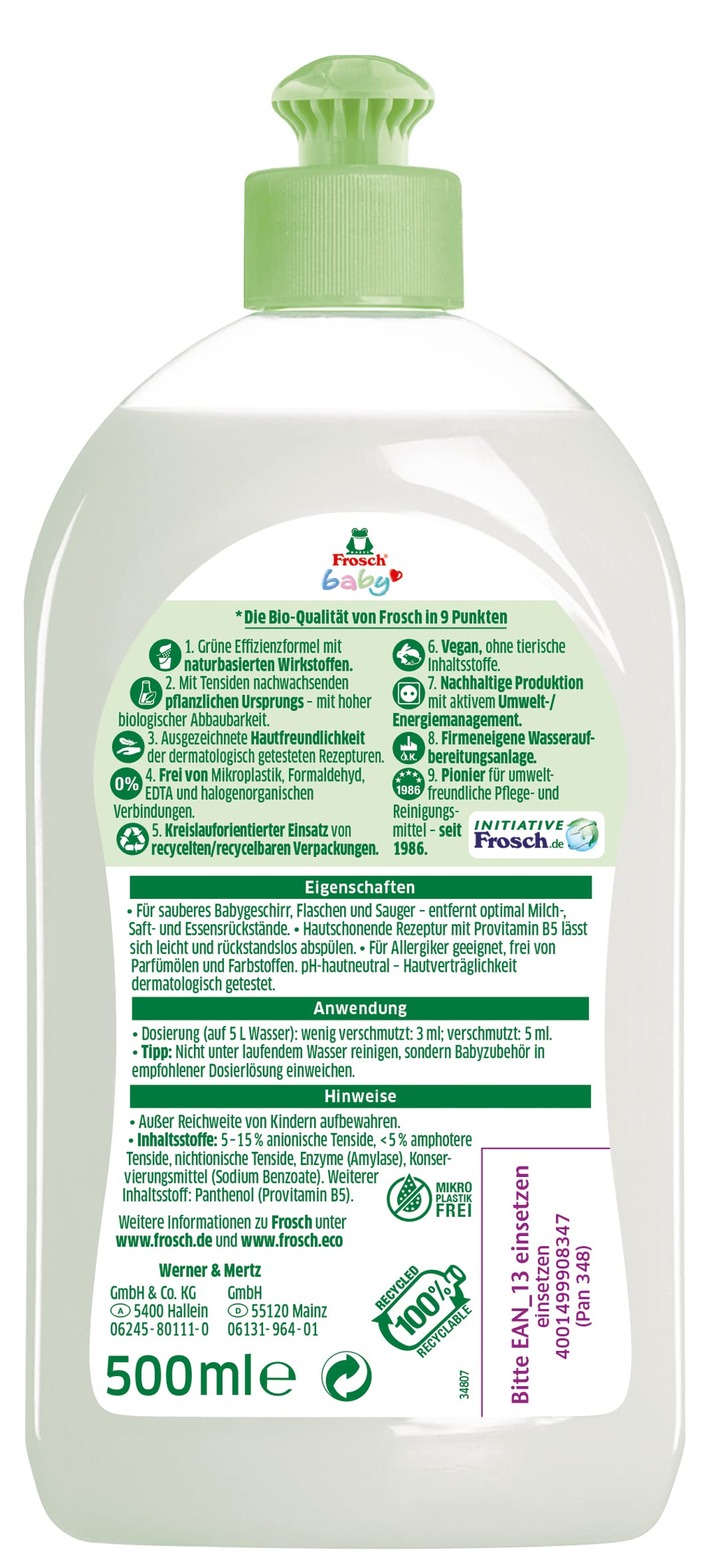 frosch-baby-sp-l-reiniger-sp-lmittel-500-ml-hypoallergen image 2