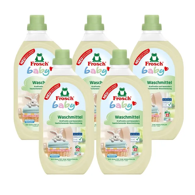 frosch-baby-waschmittel-7-5-l-hypoallergen-f-r-babyw-sche image 1