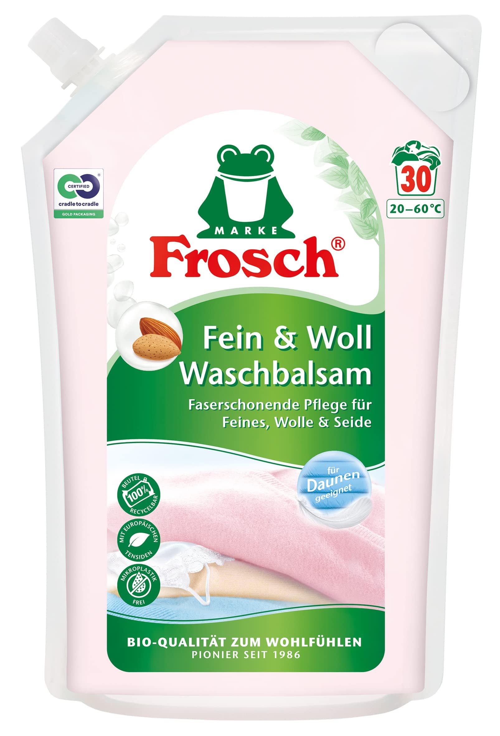 frosch-fein-woll-waschbalsam-mandel-1-44-l-f-r-wolle image 2