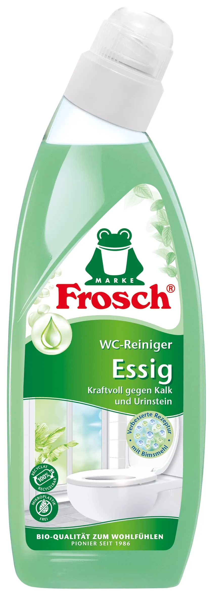 frosch-essig-wc-reiniger-toilettenreiniger-750-ml-kalk image 1