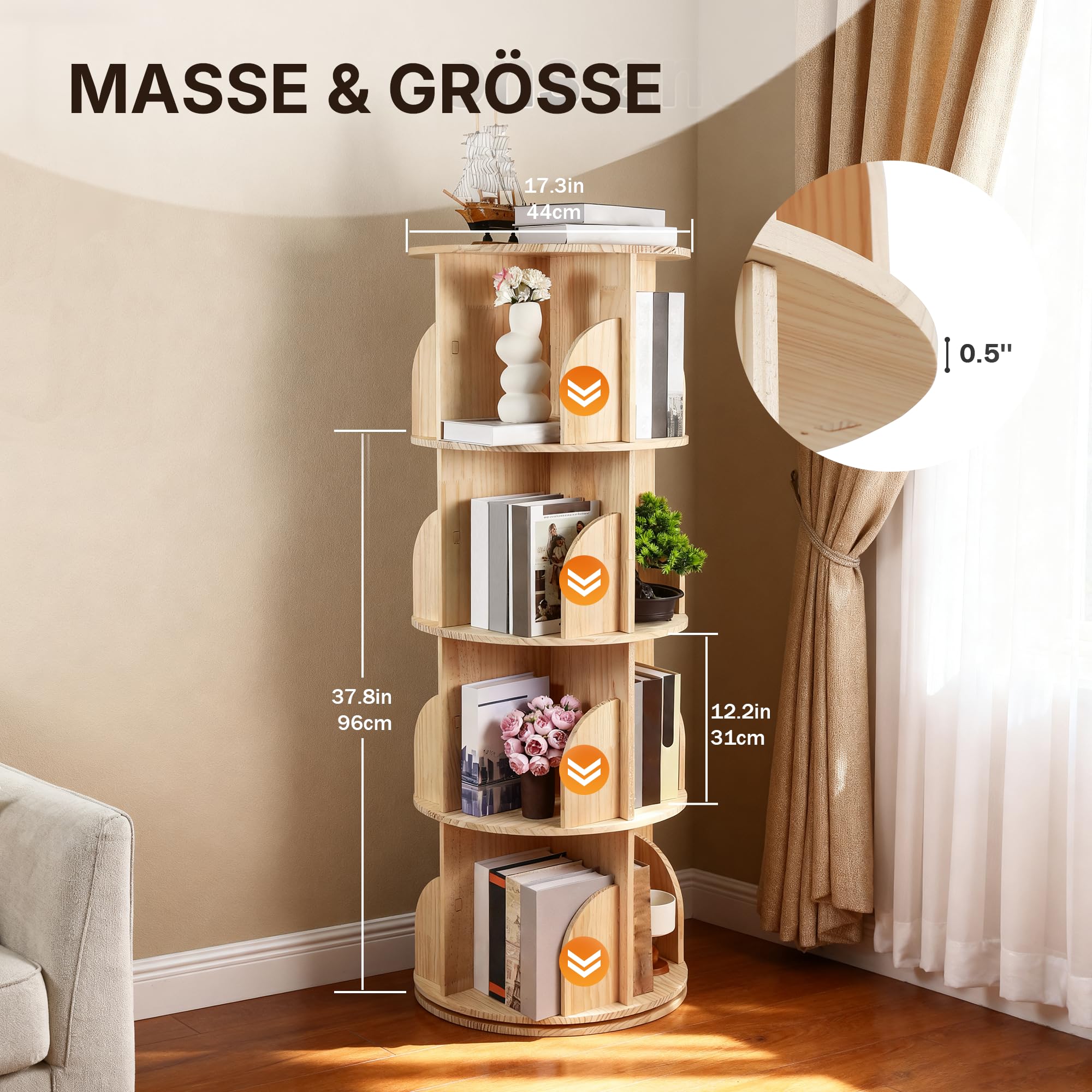 allyson-b-cherregal-drehbar-4-etagen-f-rs-kinderzimmer image 3