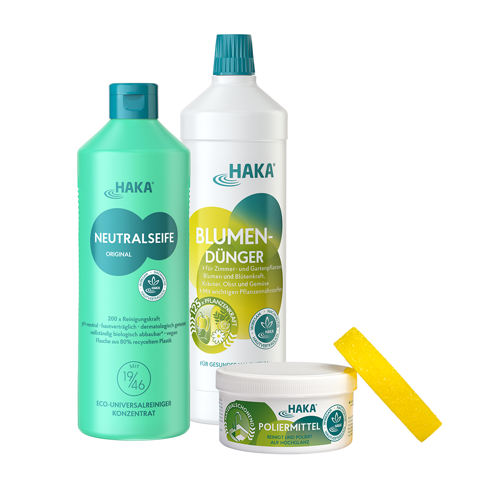 haka-neutralseife-set-gartenfreude-putzset-3-teilig-vegan image 1