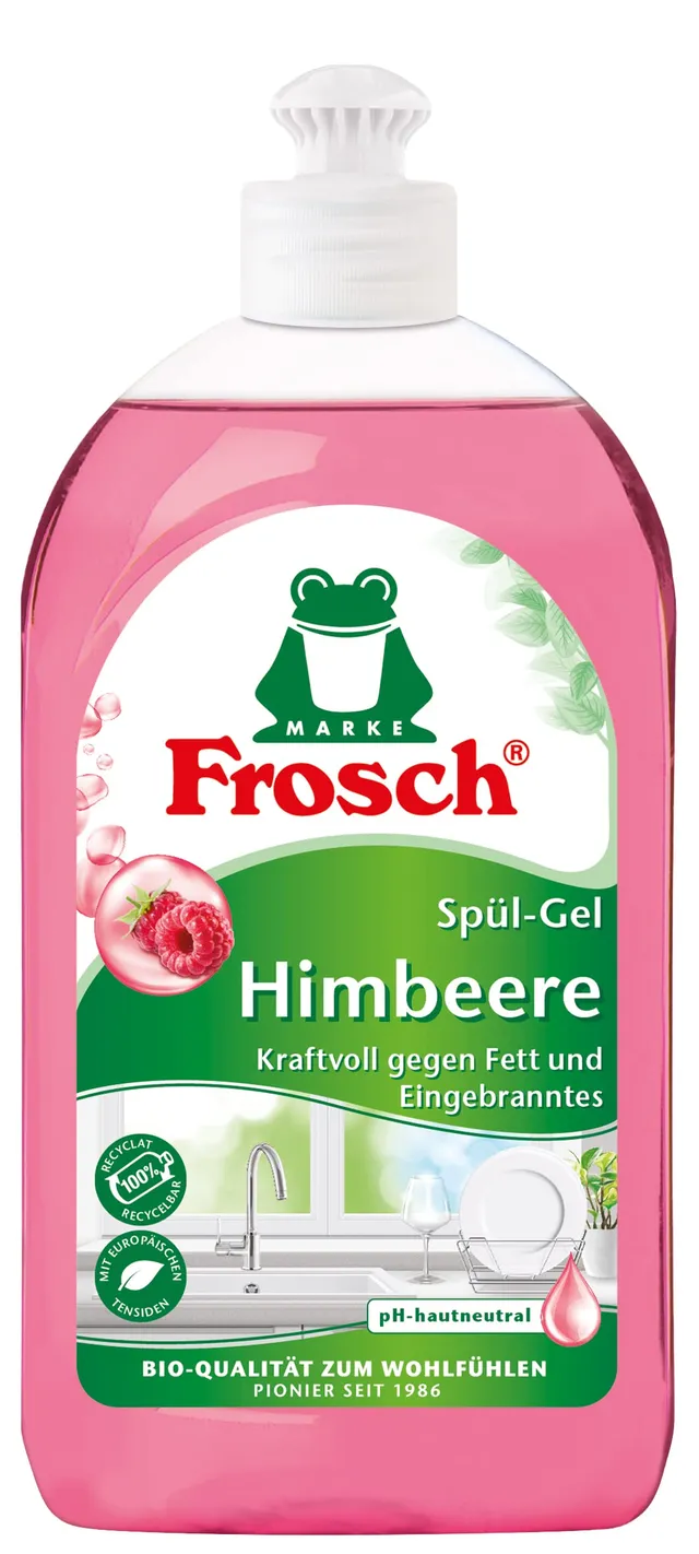 frosch-himbeer-sp-l-gel-sp-lmittel-500-ml-ph-hautneutral image 1