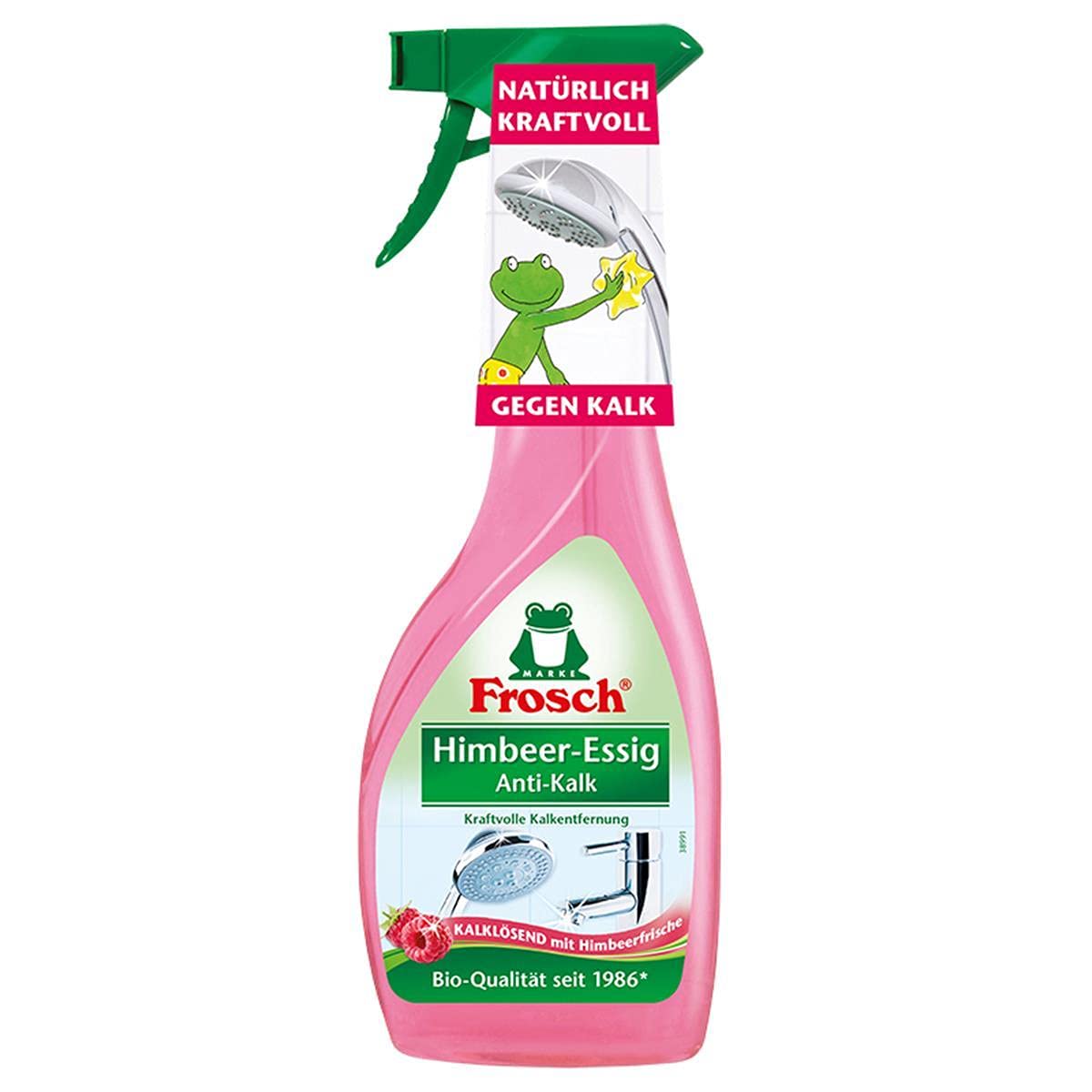 frosch-himbeer-essig-anti-kalk-reiniger-12x500-ml-spray image 2