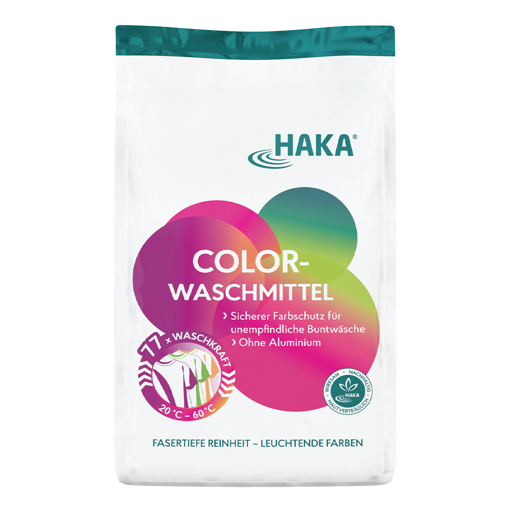 haka-neutralseife-colorwaschmittel-pulver-3kg-77wl-farbschutz image 1