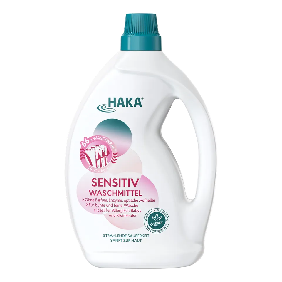 haka-sensitiv-waschmittel-2l-66-wl-ohne-duftstoffe-vegan image 1